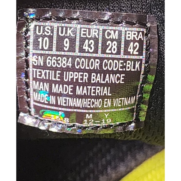 Skechers Melson Mens Shoes Size 10 NEW Memory Foam Air Cooled - Picture 7 of 7